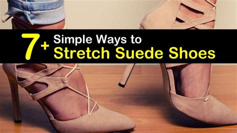 how to stretch fake suede shoes|best way to stretch suede shoes.